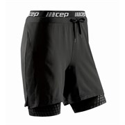 CEP TRAINING SHORTS 2IN1 (W) Компрессионные шорты 2 в 1 женские Черный CEP TRAINING SHORTS 2IN1 (W) Компрессионные шорты 2 в 1 женские Черный