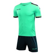 Kelme SHORT SLEEVE FOOTBALL SET (8351ZB1158-328) Форма футбольная Мятный/Темно-зеленый