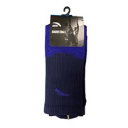 Anta BASKETBALL CREW SOCKS Носки баскетбольные высокие Синий/Темно-синий