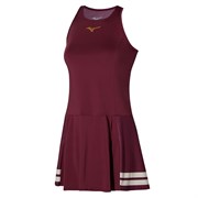 Mizuno PRINTED DRESS (W) Платье теннисное женское Бордовый
