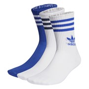 Adidas MID CUT CREW SOCKS 3P Носки высокие Синий/Белый