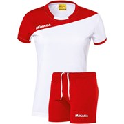 Mikasa MOACH Форма волейбольная женская Белый/Красный