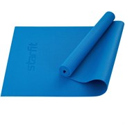 Starfit FM-104 PVC 183x61x0,4 СМ Коврик для йоги и фитнеса Синий