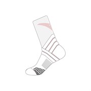 Anta BASKETBALL (892411336-1) Носки баскетбольные Белый/Розовый