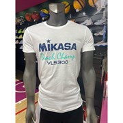 Mikasa MT5023 Футболка спортивная Белый/Синий/Голубой