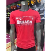 Mikasa MT5023 Футболка спортивная Красный/Белый