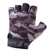Starfit WG-101 Перчатки для фитнеса Серый камуфляж
