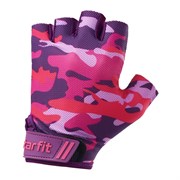 Starfit WG-101 Перчатки для фитнеса Розовый камуфляж