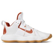 Nike REACT HYPERSET SE Кроссовки волейбольные Белый/Оранжевый
