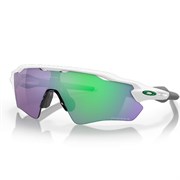 Oakley RADAR EV PATH TEAM COLORS Очки солнцезащитные Белый матовый/Зеленые линзы