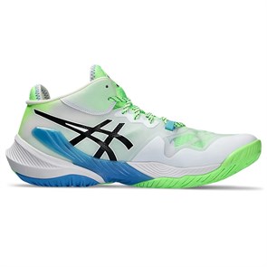 {{photo.Alt || photo.Description || 'Asics METARISE Кроссовки волейбольные Белый/Зеленый/Голубой'}}