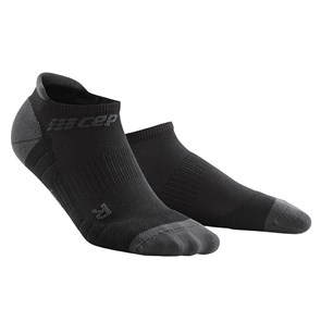 {{photo.Alt || photo.Description || 'CEP NO SHOW COMPRESSION SOCKS 3.0 Носки беговые ультракороткие Черный/Серый'}}