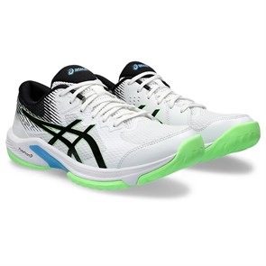 Asics BEYOND FF Кроссовки волейбольные Белый/Черный/Зеленый
