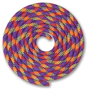 {{photo.Alt || photo.Description || 'Indigo SM-360 Скакалка гимнастическая без ручек утяжеленная, длина 3м Фиолетовый/Коралловый/Лимонный'}}