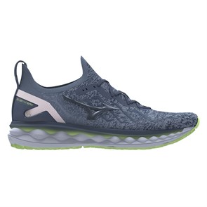 Mizuno WAVE SKY NEO 2 (W) Кроссовки беговые женские Серый\Зеленый