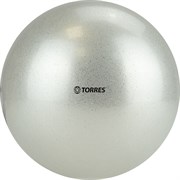 {{photo.Alt || photo.Description || 'Torres AGP-15 Мяч для художественной гимнастики однотонный 15см Жемчужный с блестками'}}