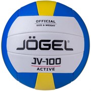 {{photo.Alt || photo.Description || 'Jogel JV-100 Мяч волейбольный Синий/Желтый'}}