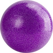 {{photo.Alt || photo.Description || 'Rusbrand AGP-19 Мяч для художественной гимнастики однотонный 19 см Фиолетовый с блестками'}}