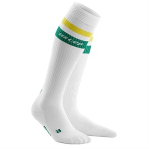 {{photo.Alt || photo.Description || 'CEP 80S COMPRESSION SOCKS 3.0 Компрессионные гольфы Белый/Желтый/Зеленый'}}