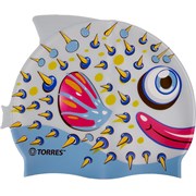 {{photo.Alt || photo.Description || 'Torres JUNIOR Шапочка для плавания детская Серый/Голубой'}}