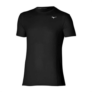 {{photo.Alt || photo.Description || 'Mizuno DRYAEROFLOW TEE &quot;BLACK&quot; Футболка беговая Черный'}}