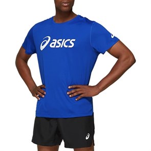 {{photo.Alt || photo.Description || 'Asics SILVER ASICS TOP Футболка беговая Синий'}}