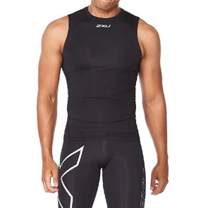 {{photo.Alt || photo.Description || '2XU CORE COMPRESSION SLEEVELESS Компрессионная майка Черный'}}