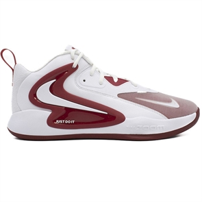 {{photo.Alt || photo.Description || 'Nike ZOOM HYPERSET 2 Кроссовки волейбольные Белый/Красный'}}