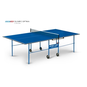 {{photo.Alt || photo.Description || 'Start Line OLYMPIC OPTIMA 6023-2 Теннисный стол с сеткой Синий'}}