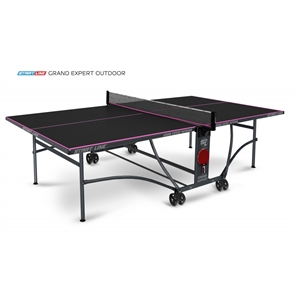 {{photo.Alt || photo.Description || 'Start Line GRAND EXPERT 4 BLACK 6044-2 Теннисный стол всепогодный с сеткой Черный'}}