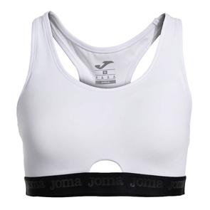 {{photo.Alt || photo.Description || 'Joma R-CITY ICONIC (W) Бра-топ теннисный женский Белый/Черный'}}