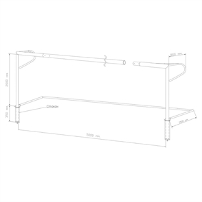 {{photo.Alt || photo.Description || 'Rusbrand KS226 Ворота футбольные 5х2 м ТИП 2, СертификKS ГОСТ, на стаканах'}}