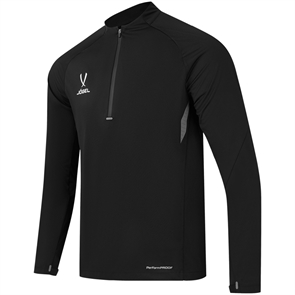 {{photo.Alt || photo.Description || 'Jögel PREMIER PERFORMPROOF 1/4 ZIP WIND TOP Джемпер ветрозащитный Черный'}}