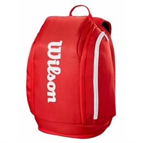 {{photo.Alt || photo.Description || 'Wilson SUPER TOUR BACKPACK Рюкзак теннисный Красный'}}