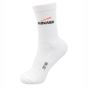 {{photo.Alt || photo.Description || 'Kinash VOLLEY SOCKS Носки волейбольные Белый/Черный/Оранжевый'}}