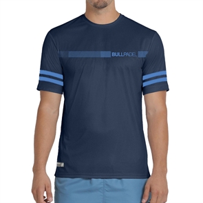 {{photo.Alt || photo.Description || 'Bullpadel BERRO AZUL MARINO Футболка для падела Темно-синий/Голубой'}}