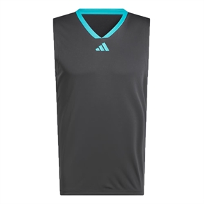{{photo.Alt || photo.Description || 'Adidas LEGENDS 3-STRIPES BASKETBALL TANK TOP Майка баскетбольная Темно-серый/Голубой'}}