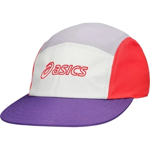 {{photo.Alt || photo.Description || 'Asics 5 PANEL CAP Бейсболка Белый/Фиолетовый/Красный'}}