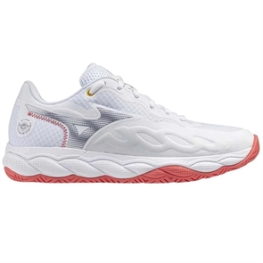 {{photo.Alt || photo.Description || 'Mizuno WAVE ENFORCE COURT AC (W) Кроссовки теннисные женские Белый/Серый'}}