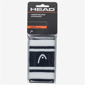 {{photo.Title}} {{photo.Alt || photo.Description || 'Head WRISTBAND STRIPED 5" (285874) Напульсники Белый/Темно-синий'}}