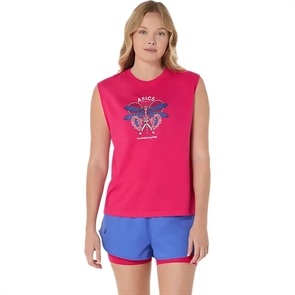 {{photo.Alt || photo.Description || 'Asics GAME SEASONAL GRAPHIC TOP (W) Майка теннисная женская Розовый'}}