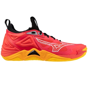 {{photo.Alt || photo.Description || 'Mizuno WAVE LUMINOUS 3 Кроссовки волейбольные Красный/Желтый'}}