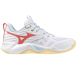 {{photo.Alt || photo.Description || 'Mizuno WAVE MOMENTUM PRO (W) Кроссовки волейбольные женские Белый/Оранжевый'}}