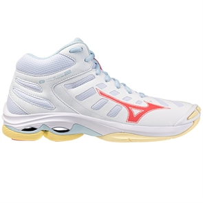 {{photo.Alt || photo.Description || 'Mizuno WAVE VOLTAGE 2 MID (W) Кроссовки волейбольные женские Белый/Оранжевый'}}