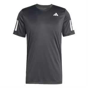 {{photo.Alt || photo.Description || 'Adidas CLUB TENNIS CLIMACOOL 3-STRIPES Футболка теннисная Черный/Белый'}}