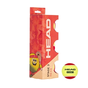 {{photo.Alt || photo.Description || 'Head STAGE 3 RED (578433) Мячи для большого тенниса (3 шт)'}}