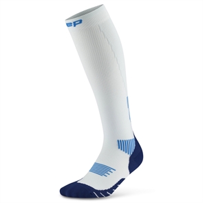 {{photo.Alt || photo.Description || 'CEP CORE RUN TALL COMPRESSION SOCKS 5.0 Компрессионные гольфы Белый/Голубой/Синий'}}