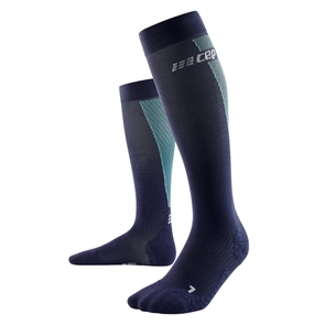 {{photo.Alt || photo.Description || 'CEP ULTRALIGHT TALL COMPRESSION SOCKS Компрессионные гольфы ультратонкие Голубой/Темно-синий'}}