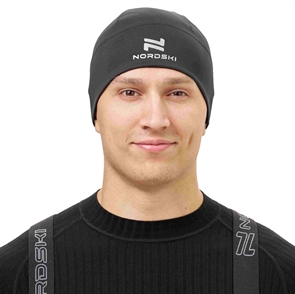 {{photo.Alt || photo.Description || 'Nordski CORE BLACK Шапка беговая Черный'}}