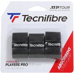 {{photo.Alt || photo.Description || 'Tecnifibre PLAYERS PRO 0.5mm Овергрип (3 шт) Черный'}}
